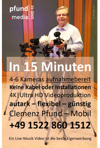 pfund media Plakat hoch 15 Minuten